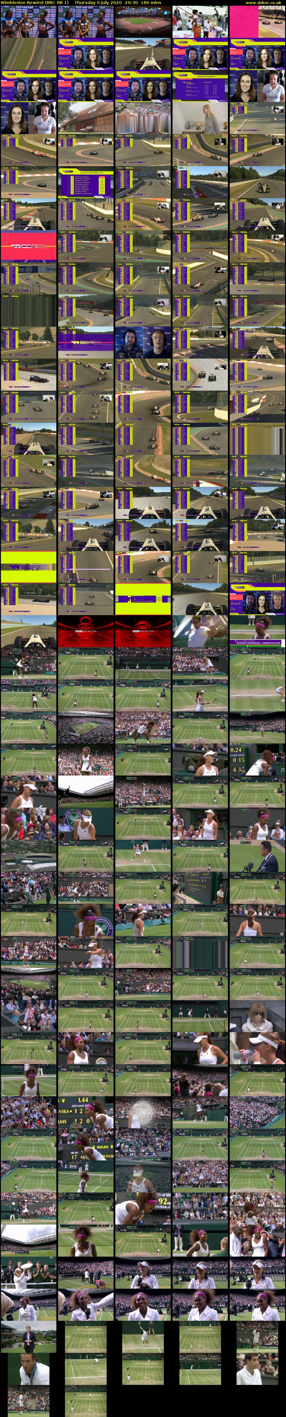 Wimbledon Rewind (BBC RB 1) Thursday 9 July 2020 20:30 - 23:30