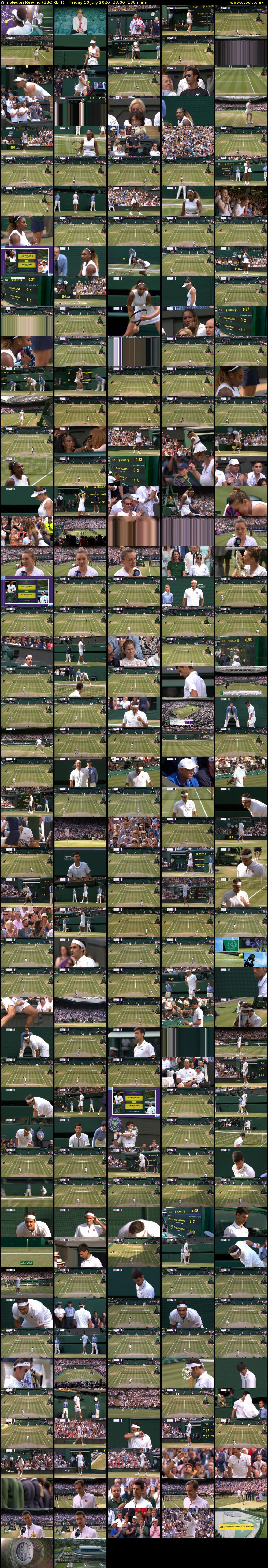 Wimbledon Rewind (BBC RB 1) Friday 10 July 2020 23:00 - 02:00