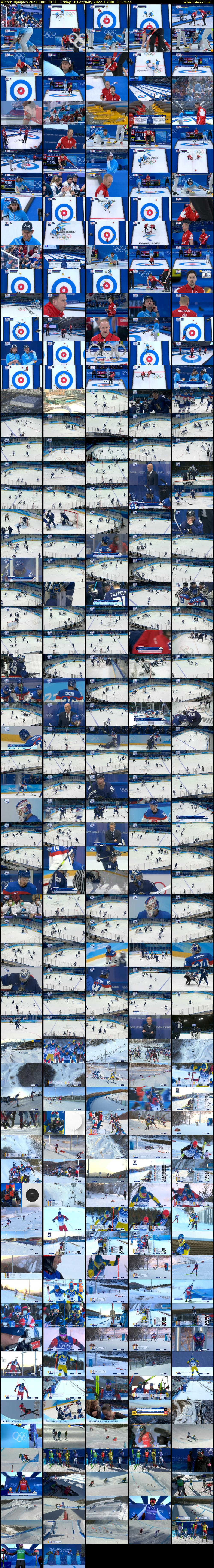 Winter Olympics 2022 (BBC RB 1) Friday 18 February 2022 07:00 - 10:00