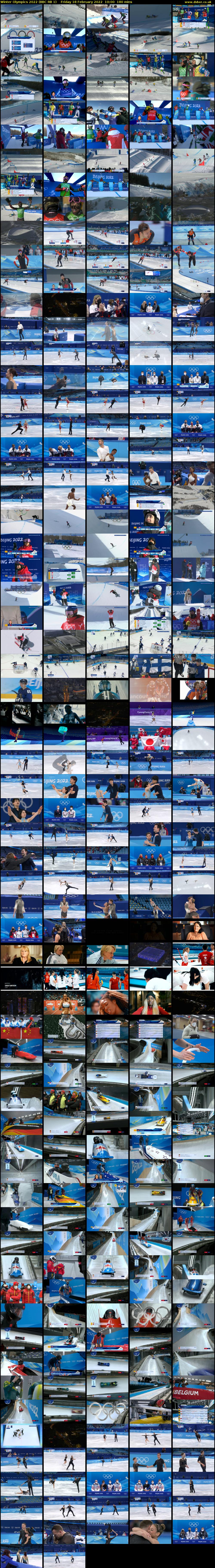 Winter Olympics 2022 (BBC RB 1) Friday 18 February 2022 10:00 - 13:00