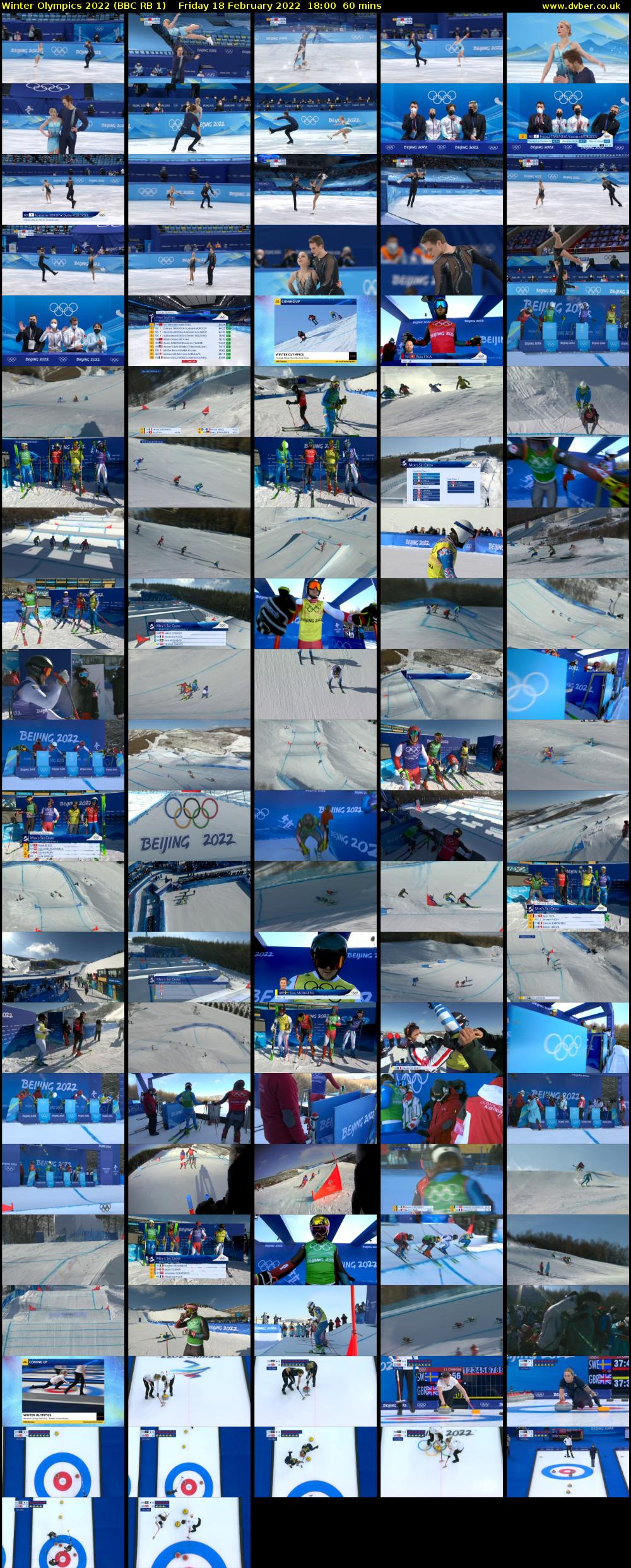 Winter Olympics 2022 (BBC RB 1) Friday 18 February 2022 18:00 - 19:00