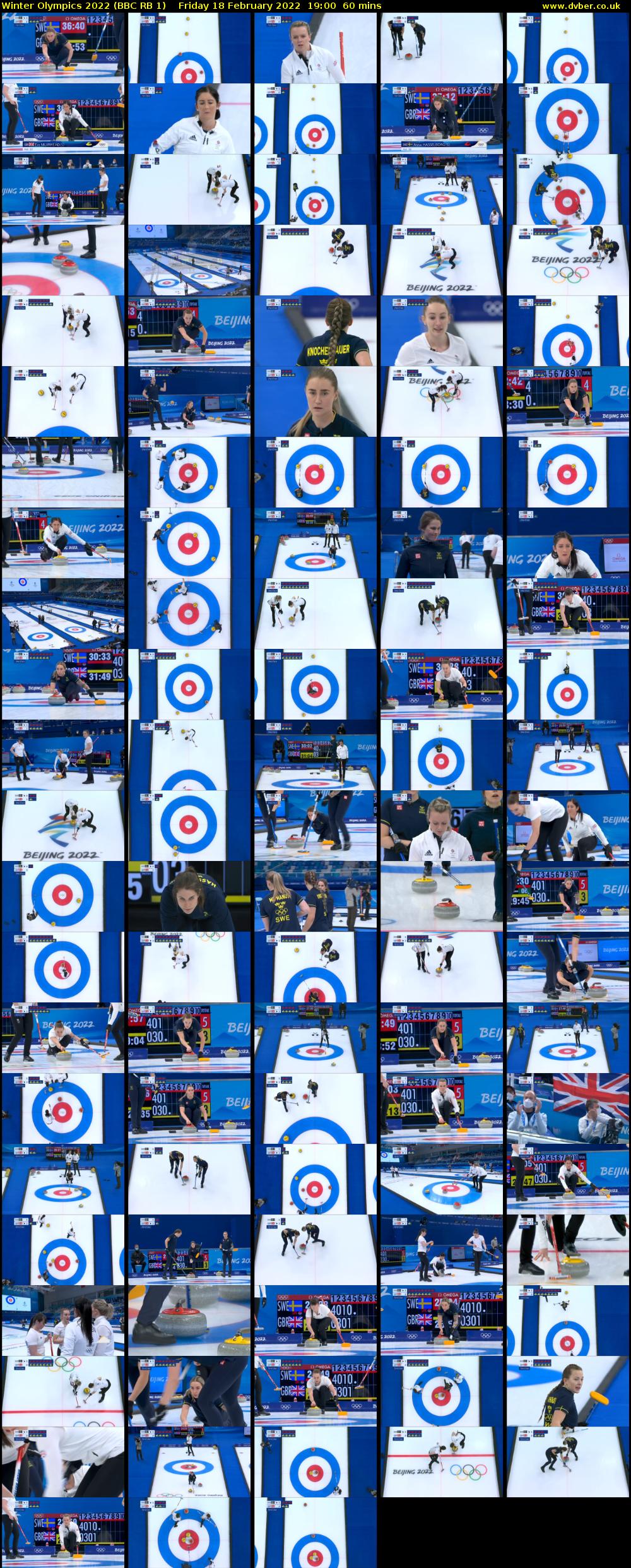 Winter Olympics 2022 (BBC RB 1) Friday 18 February 2022 19:00 - 20:00