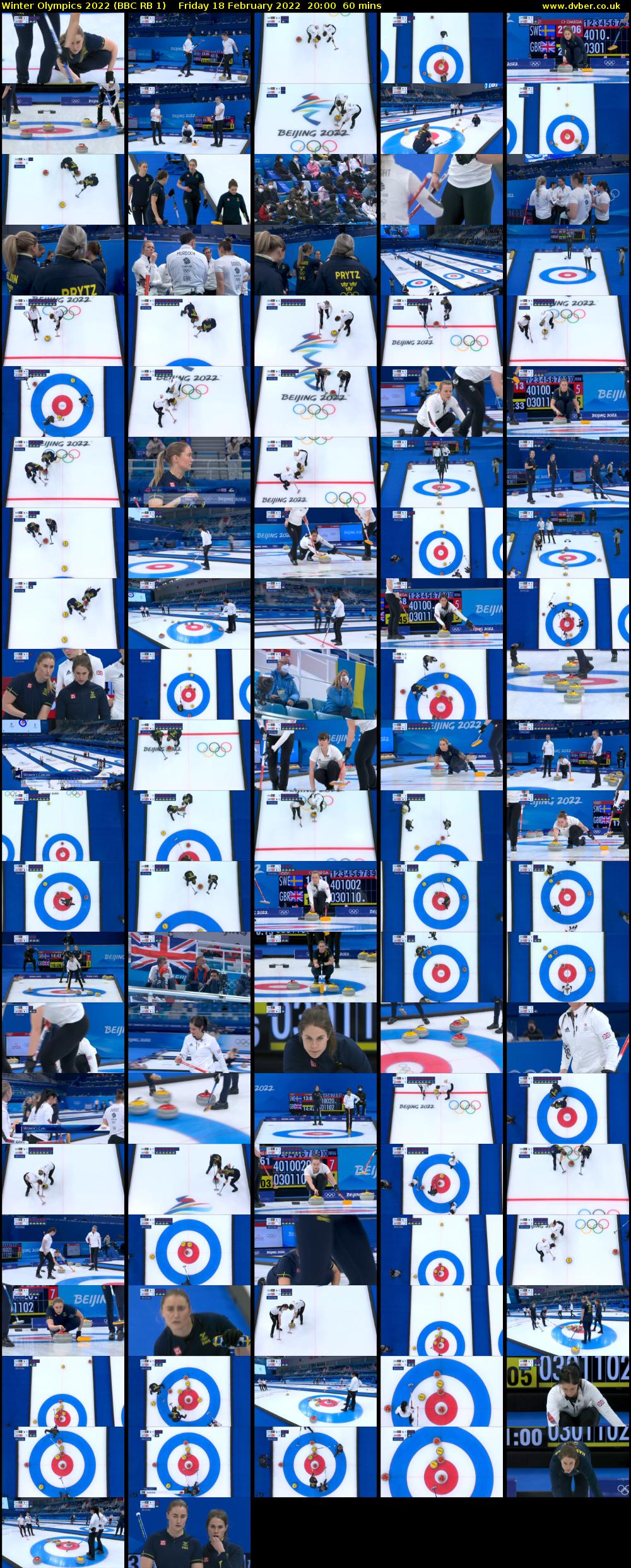 Winter Olympics 2022 (BBC RB 1) Friday 18 February 2022 20:00 - 21:00