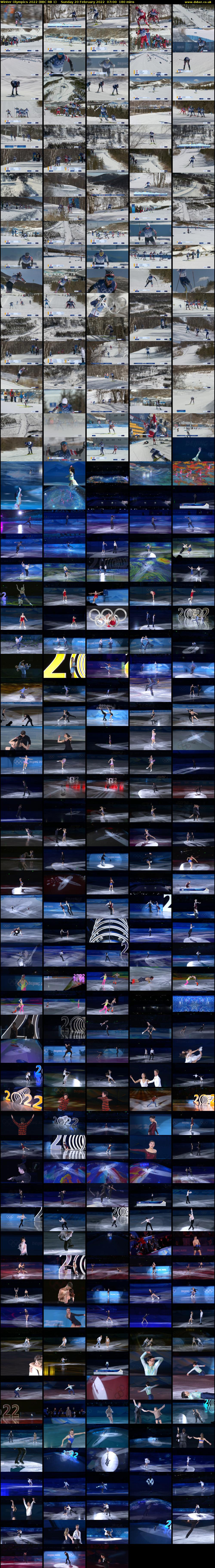 Winter Olympics 2022 (BBC RB 1) Sunday 20 February 2022 07:00 - 10:00
