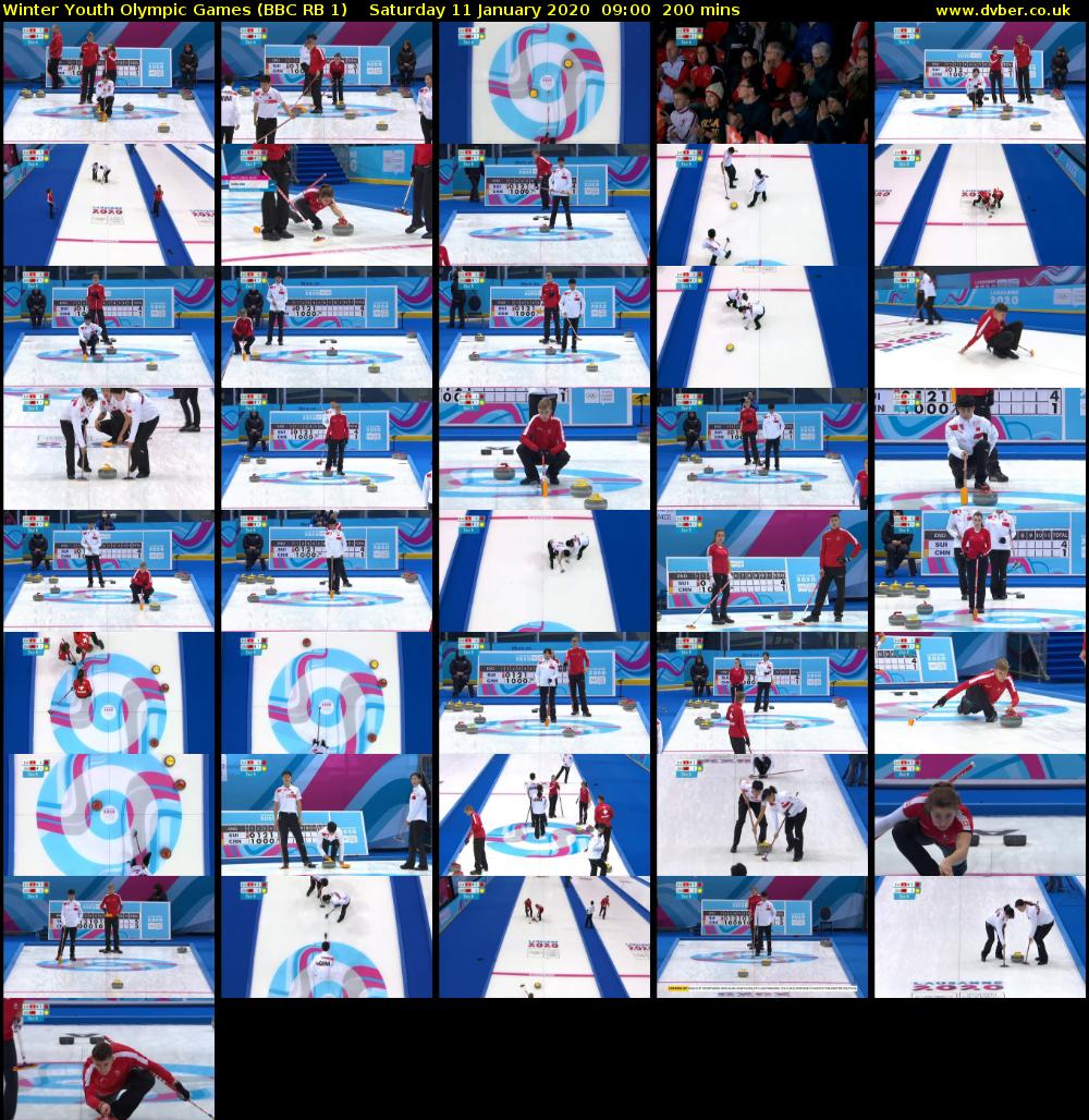 Winter Youth Olympic Games (BBC RB 1) Saturday 11 January 2020 09:00 - 12:20