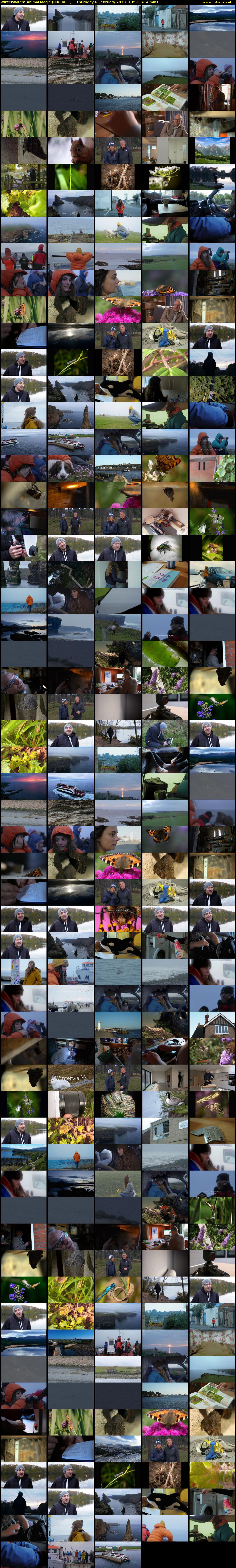 Winterwatch: Animal Magic (BBC RB 1) Thursday 6 February 2020 13:51 - 20:45