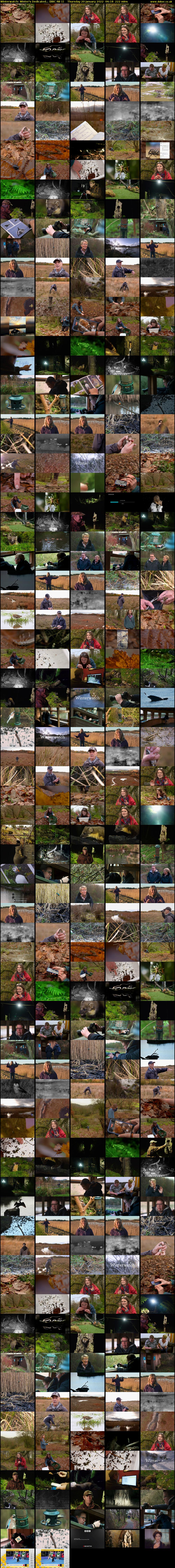 Winterwatch: Winter's Dedicated... (BBC RB 1) Thursday 20 January 2022 06:18 - 10:00