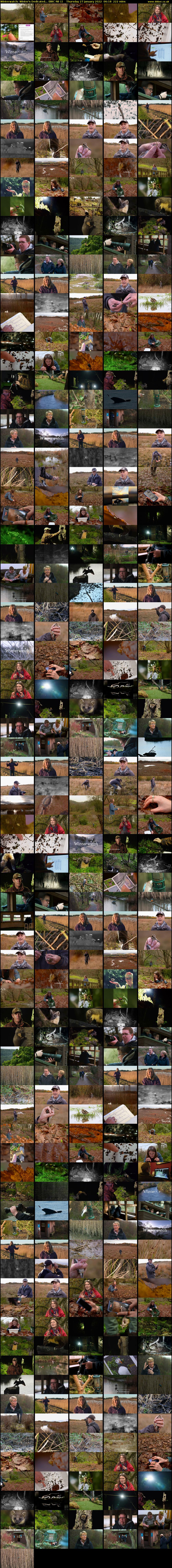 Winterwatch: Winter's Dedicated... (BBC RB 1) Thursday 27 January 2022 06:18 - 10:00