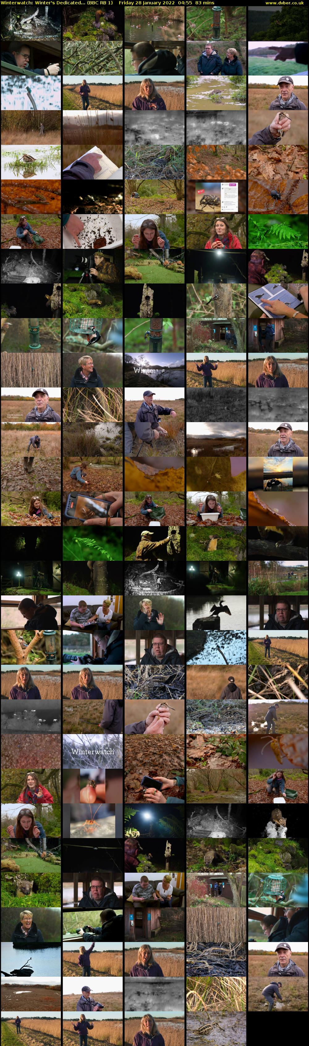 Winterwatch: Winter's Dedicated... (BBC RB 1) Friday 28 January 2022 04:55 - 06:18