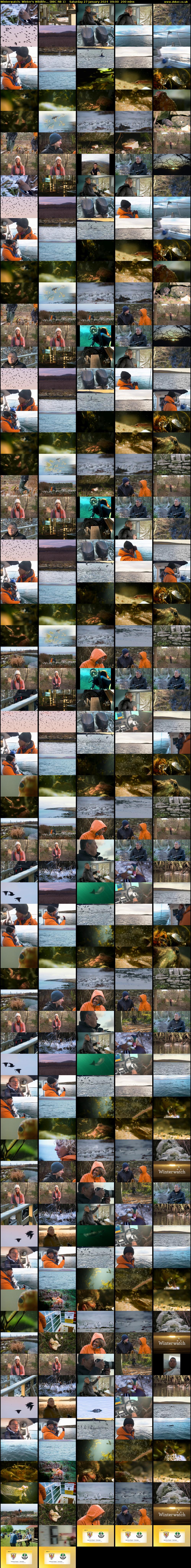 Winterwatch: Winter's Wildlife... (BBC RB 1) Saturday 27 January 2024 09:00 - 12:20
