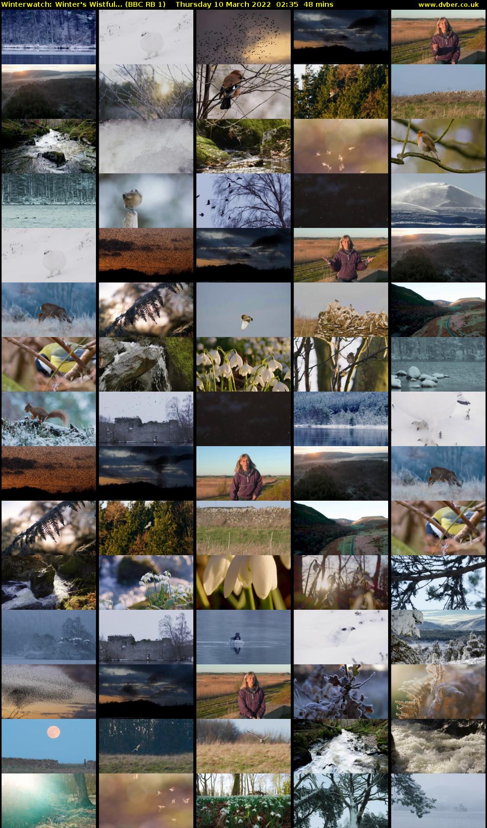 Winterwatch: Winter's Wistful... (BBC RB 1) Thursday 10 March 2022 02:35 - 03:23