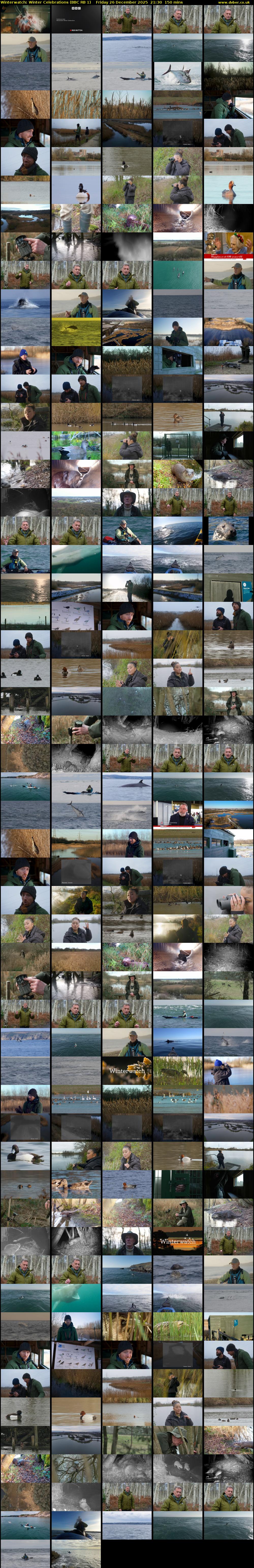 Winterwatch: Winter Celebrations (BBC RB 1) Friday 26 December 2025 21:30 - 00:00