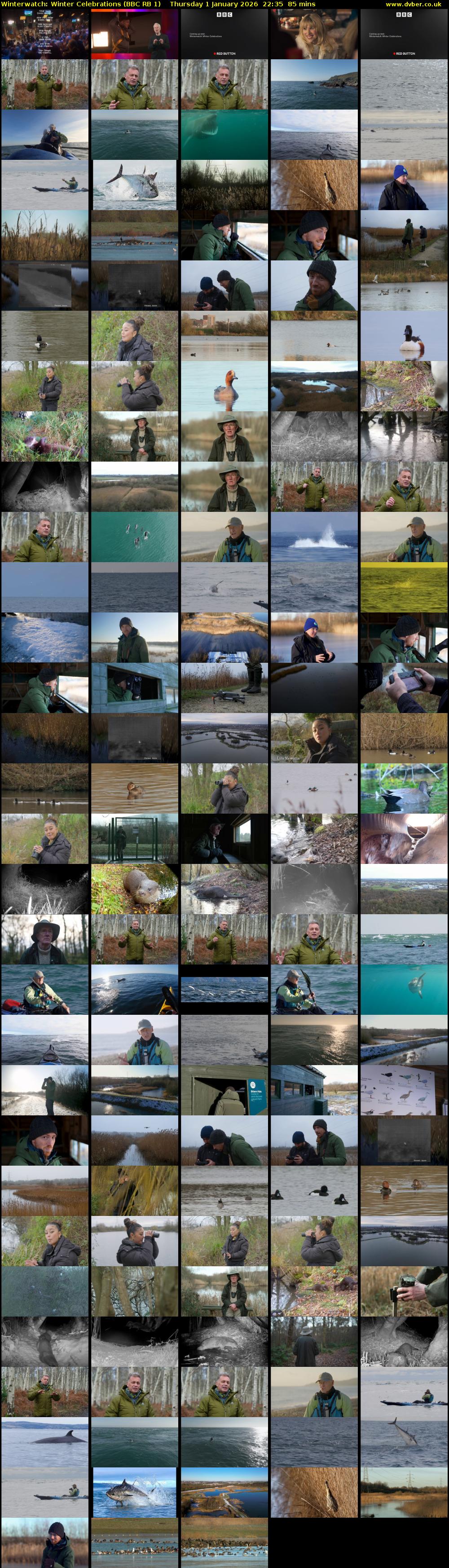 Winterwatch: Winter Celebrations (BBC RB 1) Thursday 1 January 2026 22:35 - 00:00