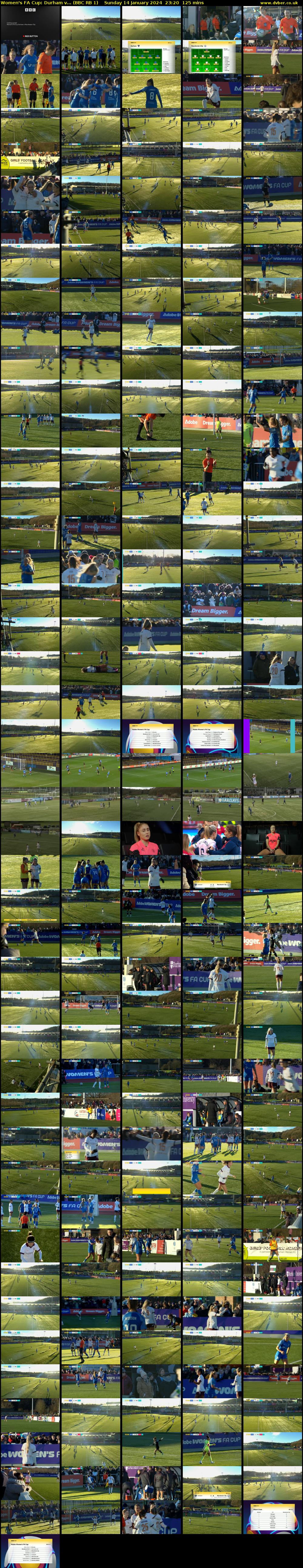Women's FA Cup: Durham v... (BBC RB 1) Sunday 14 January 2024 23:20 - 01:25