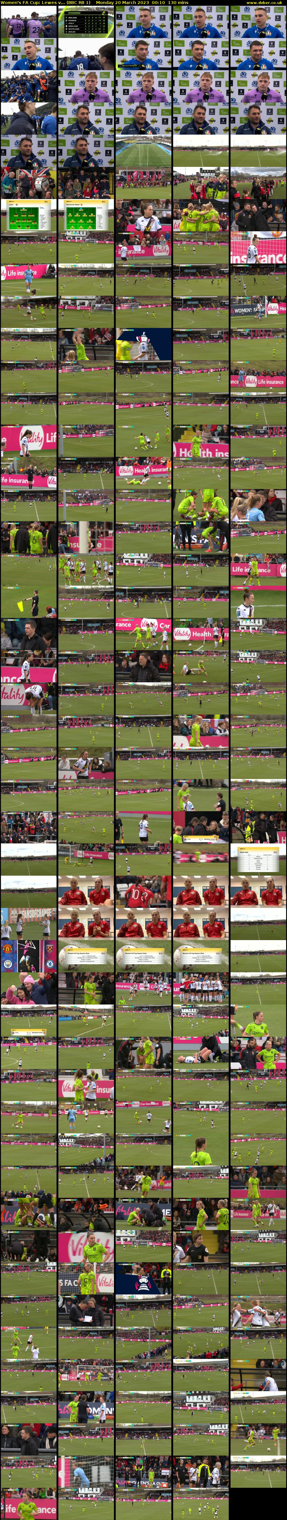 Women's FA Cup: Lewes v... (BBC RB 1) Monday 20 March 2023 00:10 - 02:20