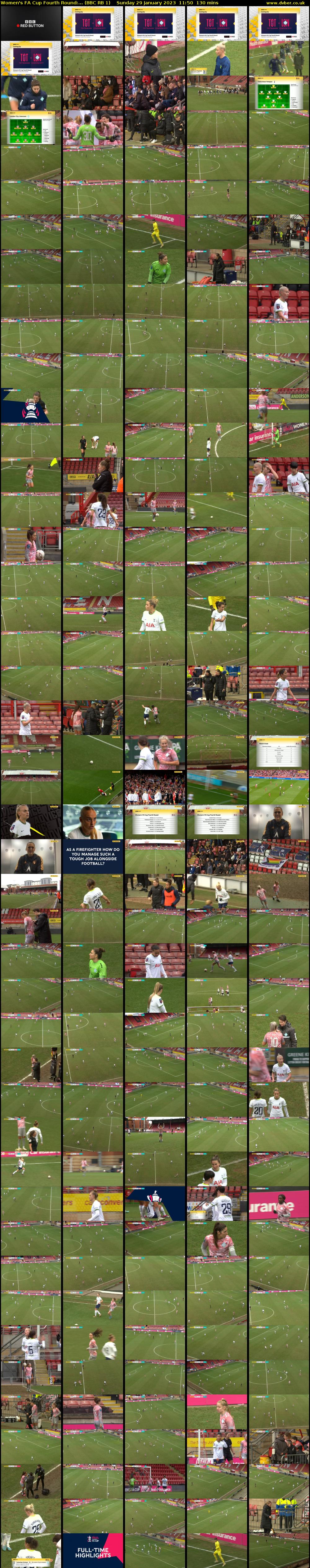 Women's FA Cup Fourth Round:... (BBC RB 1) Sunday 29 January 2023 11:50 - 14:00