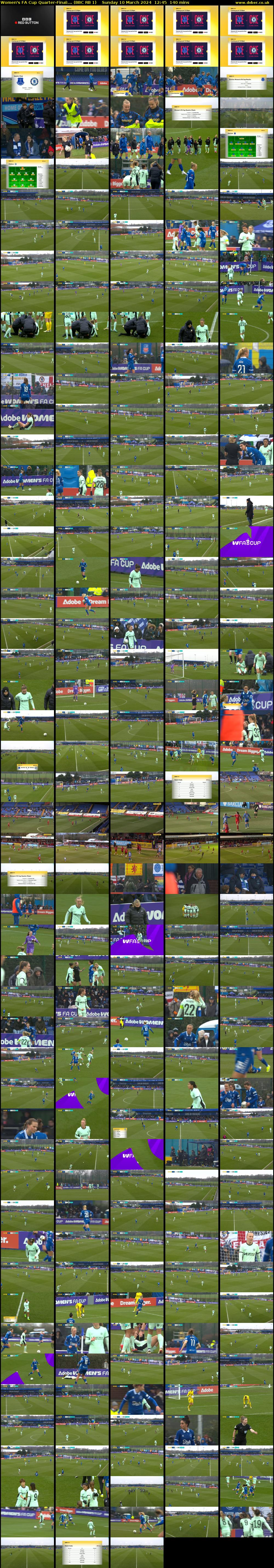 Women's FA Cup Quarter-Final:... (BBC RB 1) Sunday 10 March 2024 12:45 - 15:05