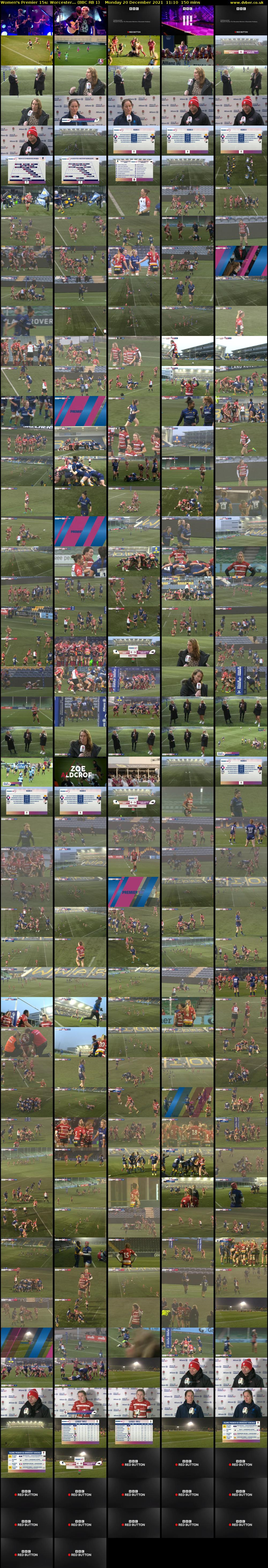 Women's Premier 15s: Worcester... (BBC RB 1) Monday 20 December 2021 11:10 - 13:40