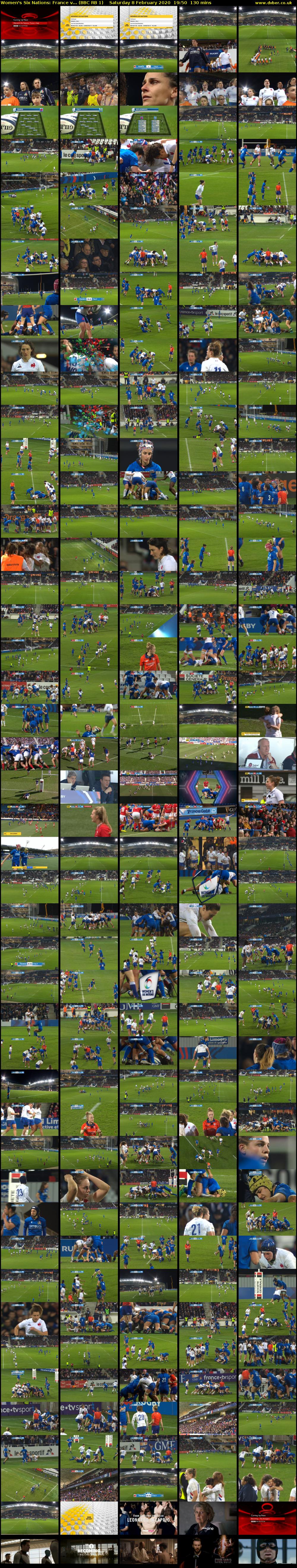 Women's Six Nations: France v... (BBC RB 1) Saturday 8 February 2020 19:50 - 22:00