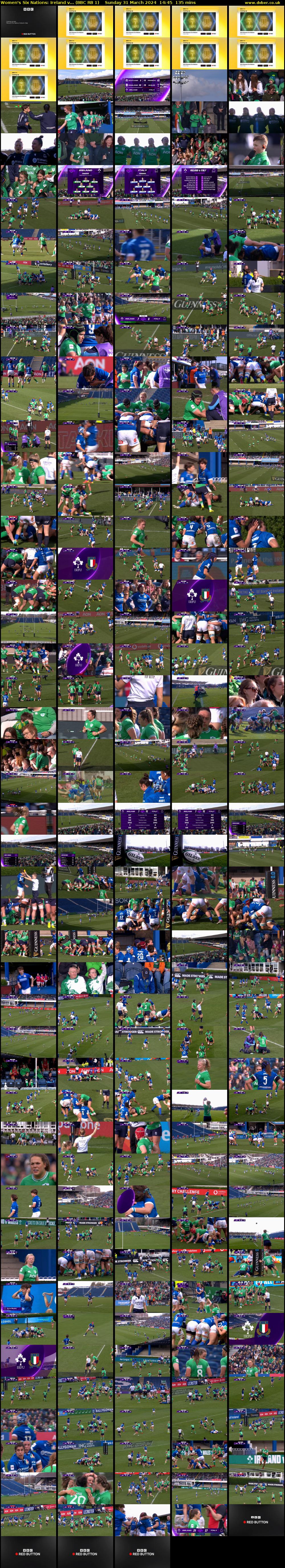 Women's Six Nations: Ireland v... (BBC RB 1) Sunday 31 March 2024 14:45 - 17:00