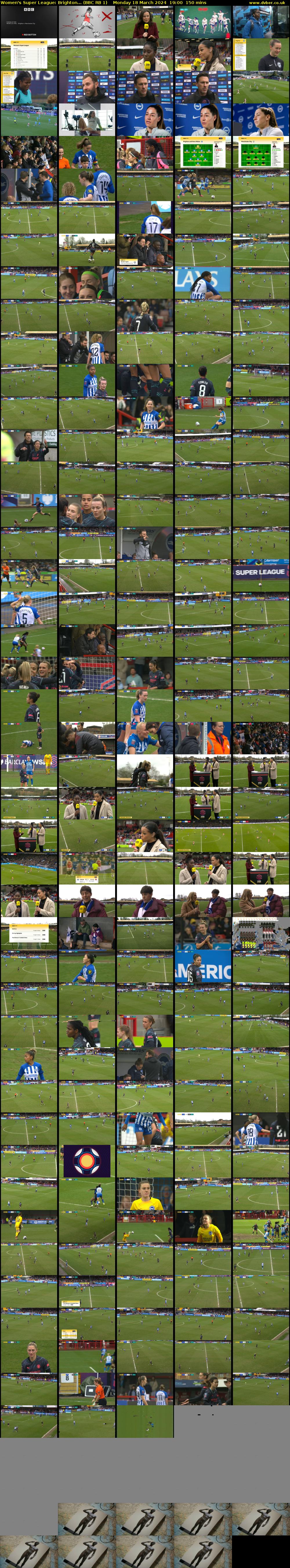 Women's Super League: Brighton... (BBC RB 1) Monday 18 March 2024 19:00 - 21:30
