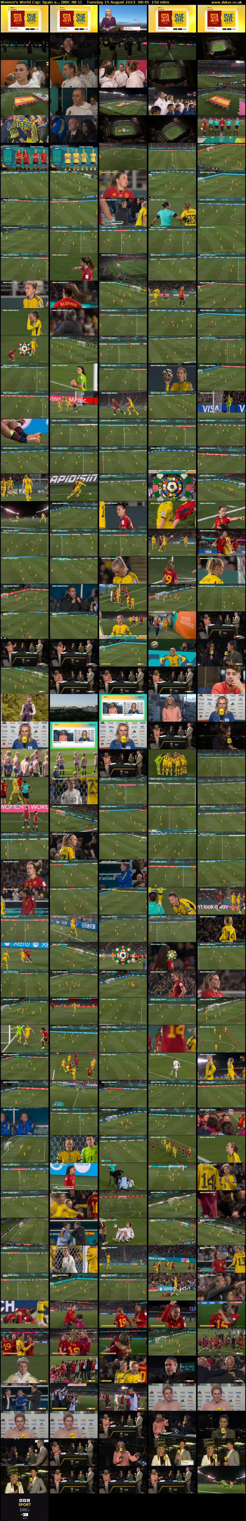 Women's World Cup: Spain v... (BBC RB 1) Tuesday 15 August 2023 08:45 - 11:15