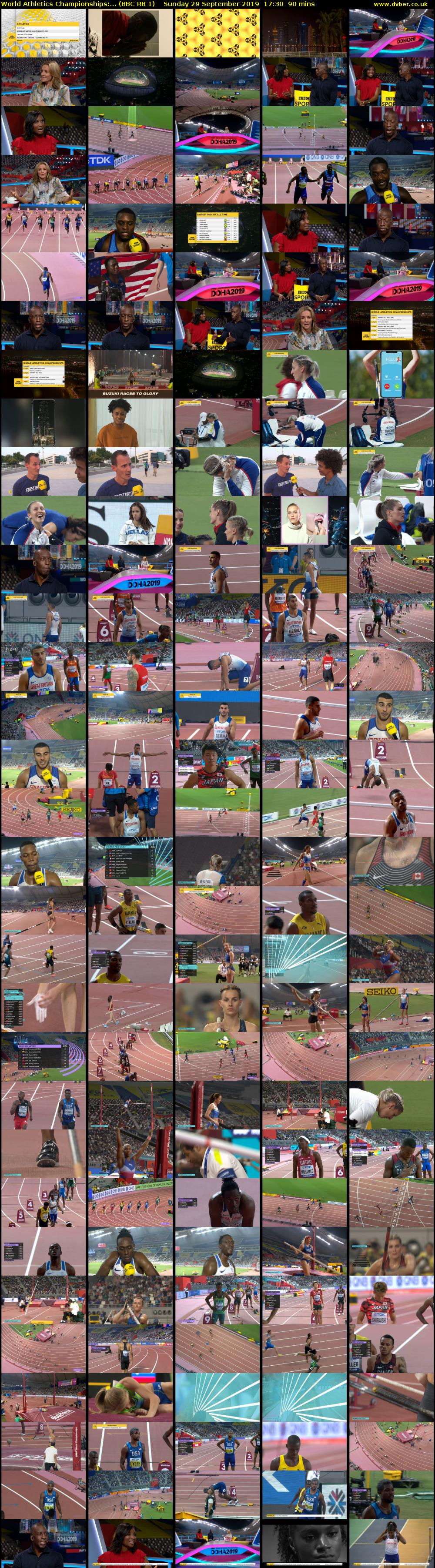 World Athletics Championships:... (BBC RB 1) Sunday 29 September 2019 17:30 - 19:00