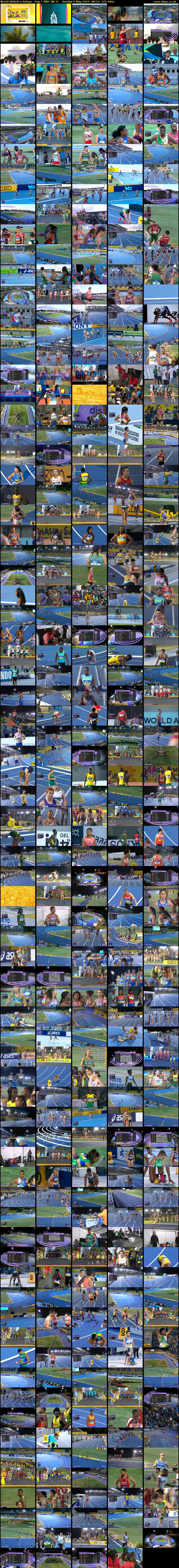World Athletics Relays - Day 1 (BBC RB 1) Sunday 5 May 2024 08:10 - 11:45