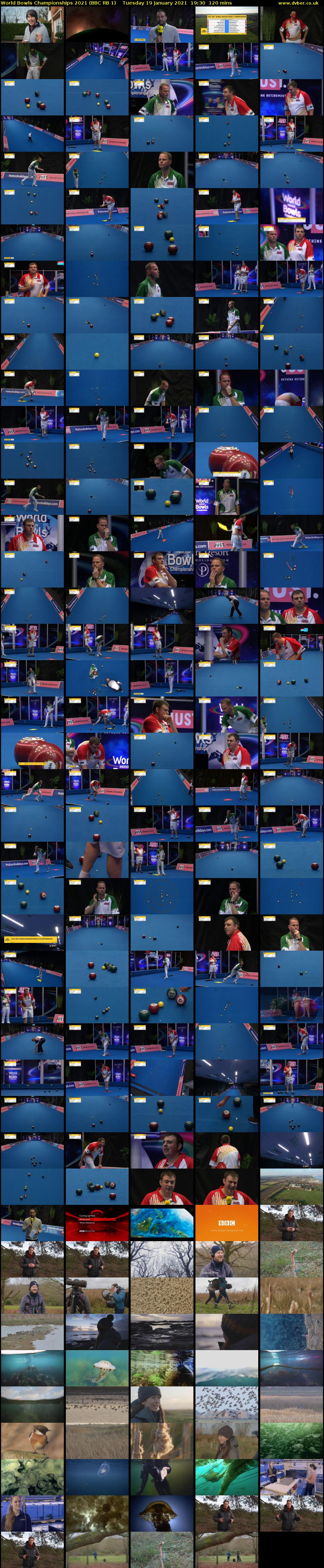 World Bowls Championships 2021 (BBC RB 1) Tuesday 19 January 2021 19:30 - 21:30