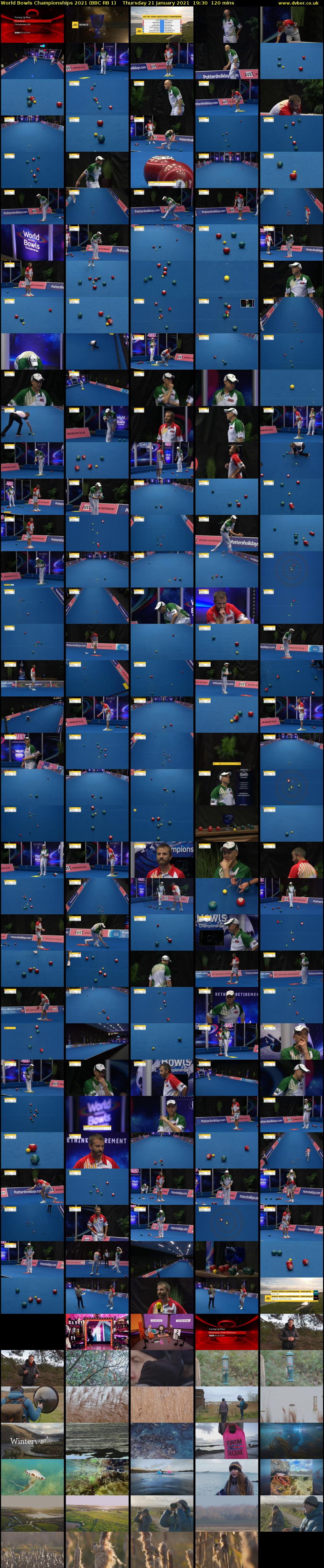 World Bowls Championships 2021 (BBC RB 1) Thursday 21 January 2021 19:30 - 21:30