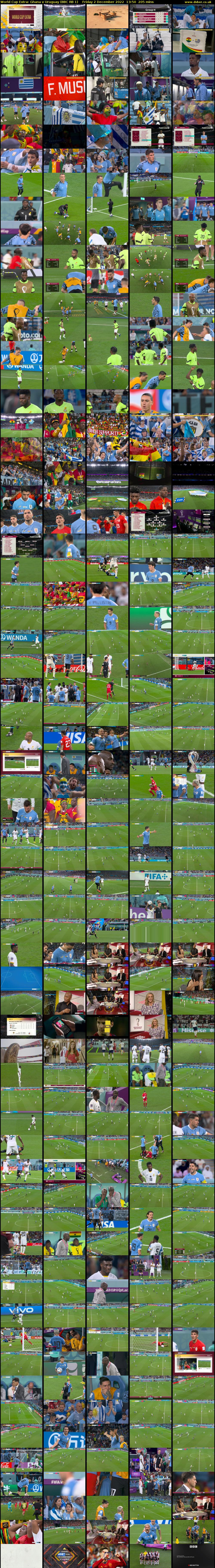 World Cup Extra: Ghana v Uruguay (BBC RB 1) Friday 2 December 2022 13:50 - 17:15