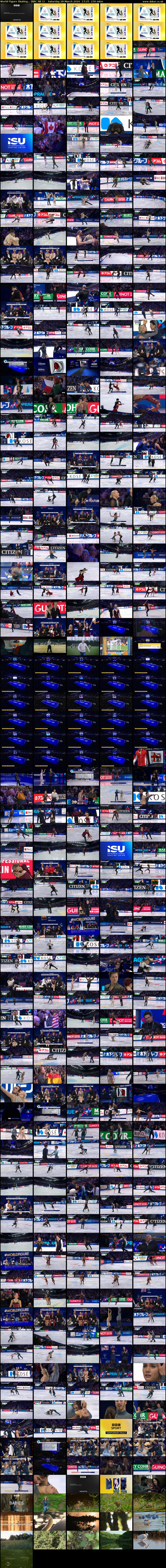 World Figure Skating... (BBC RB 1) Saturday 28 March 2026 17:25 - 21:15