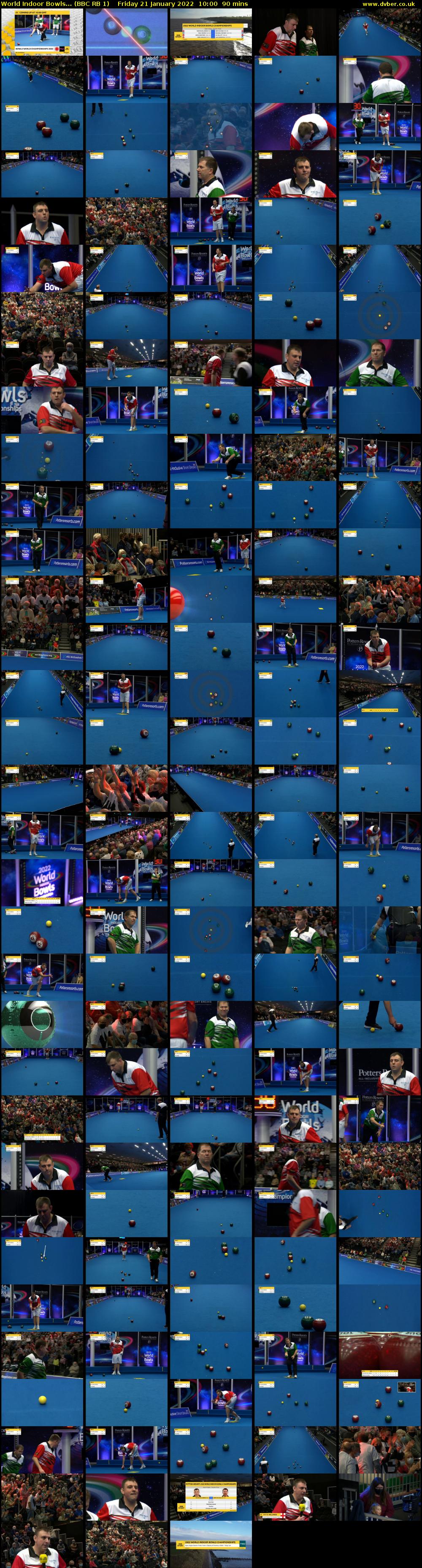 World Indoor Bowls... (BBC RB 1) Friday 21 January 2022 10:00 - 11:30