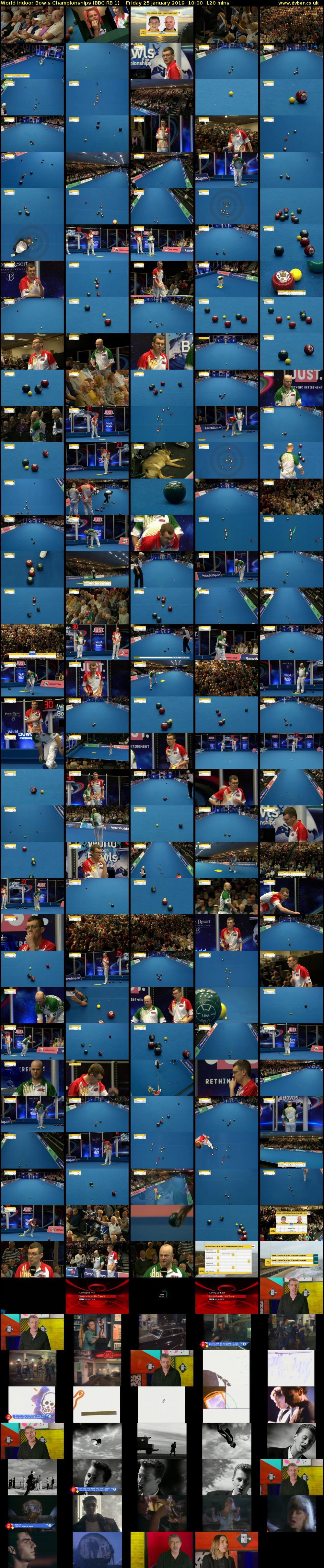 World Indoor Bowls Championships (BBC RB 1) Friday 25 January 2019 10:00 - 12:00