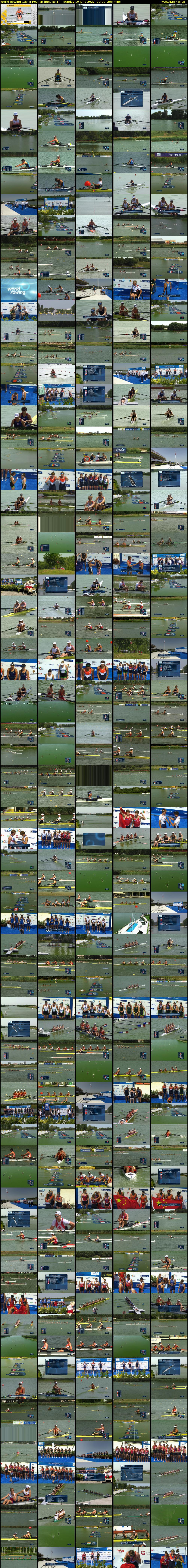 World Rowing Cup II: Poznan (BBC RB 1) Sunday 19 June 2022 09:00 - 13:45