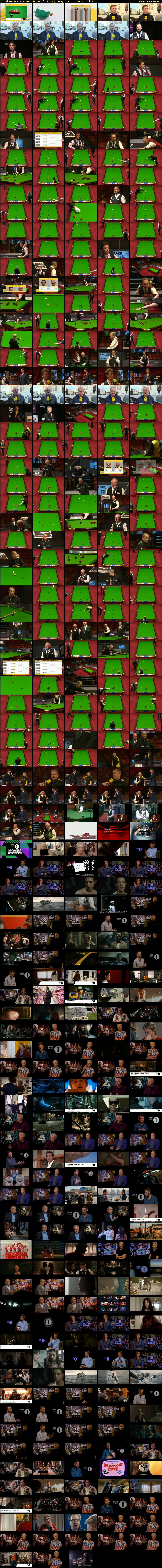 World Seniors Snooker (BBC RB 1) Friday 7 May 2021 12:00 - 16:00