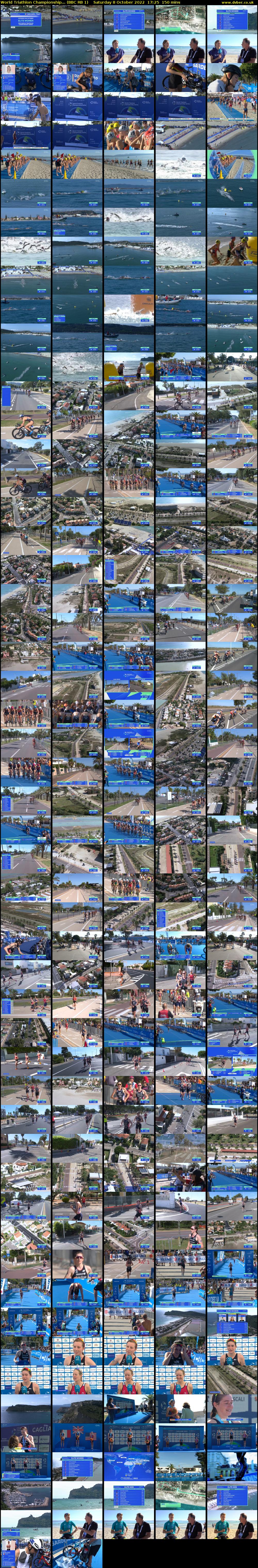 World Triathlon Championship... (BBC RB 1) Saturday 8 October 2022 17:25 - 19:55