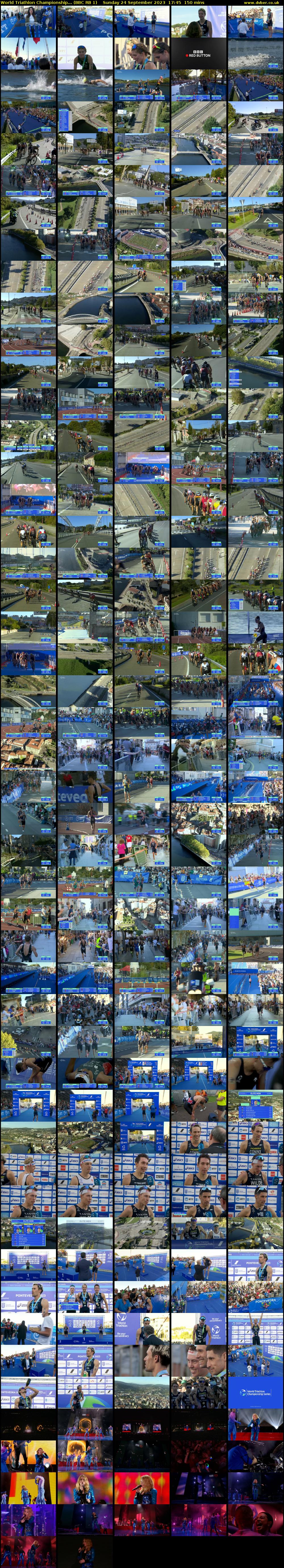 World Triathlon Championship... (BBC RB 1) Sunday 24 September 2023 17:45 - 20:15