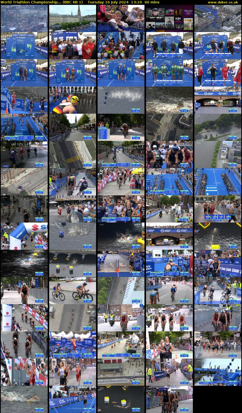 World Triathlon Championship... (BBC RB 1) Tuesday 16 July 2024 13:20 - 14:50