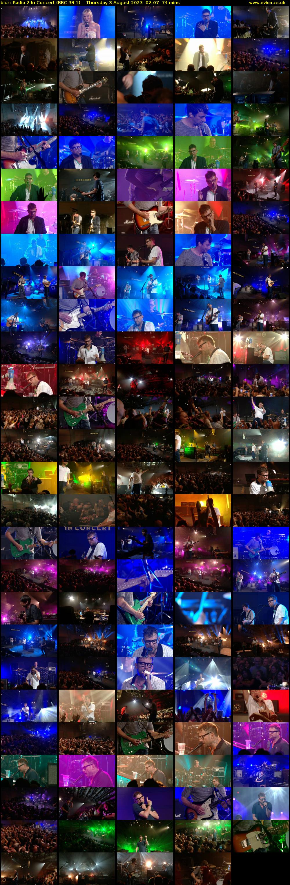blur: Radio 2 In Concert (BBC RB 1) Thursday 3 August 2023 02:07 - 03:21
