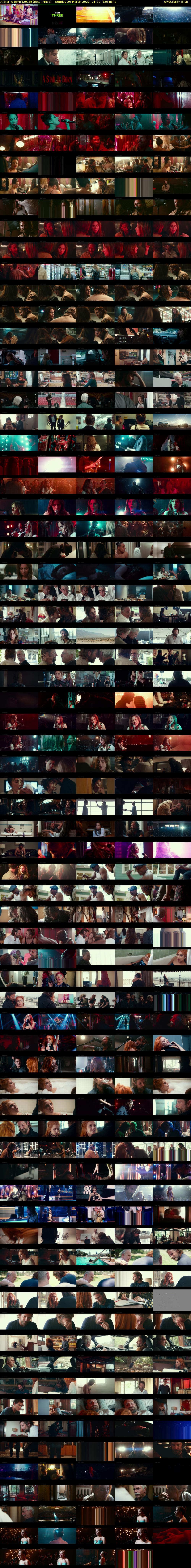 A Star is Born (2018) (BBC THREE) Sunday 20 March 2022 21:00 - 23:05