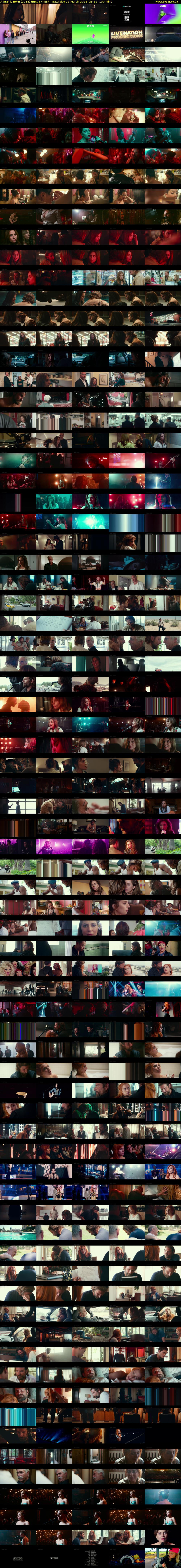 A Star is Born (2018) (BBC THREE) Saturday 26 March 2022 23:15 - 02:25