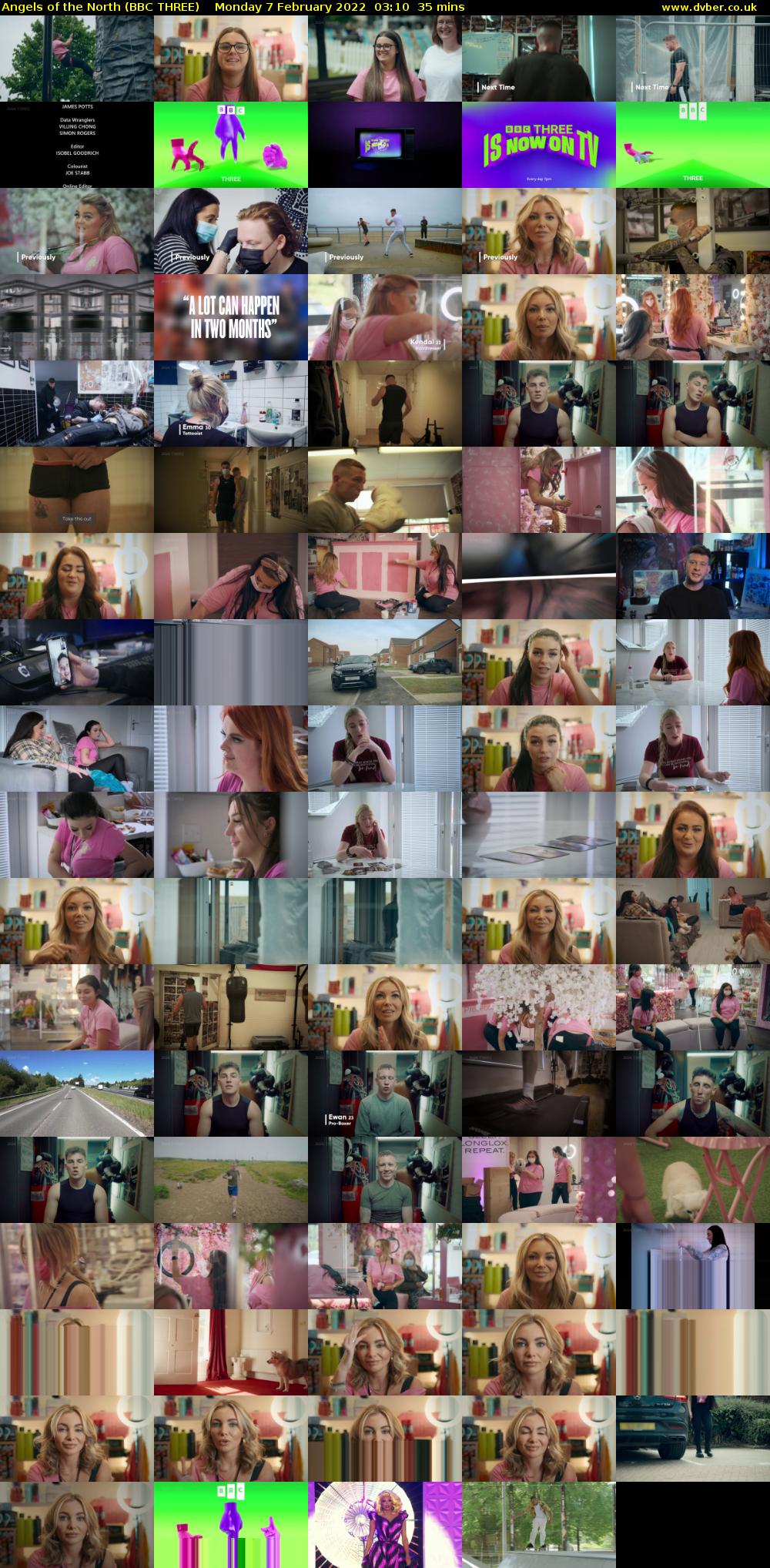 Angels of the North (BBC THREE) Monday 7 February 2022 03:10 - 03:45