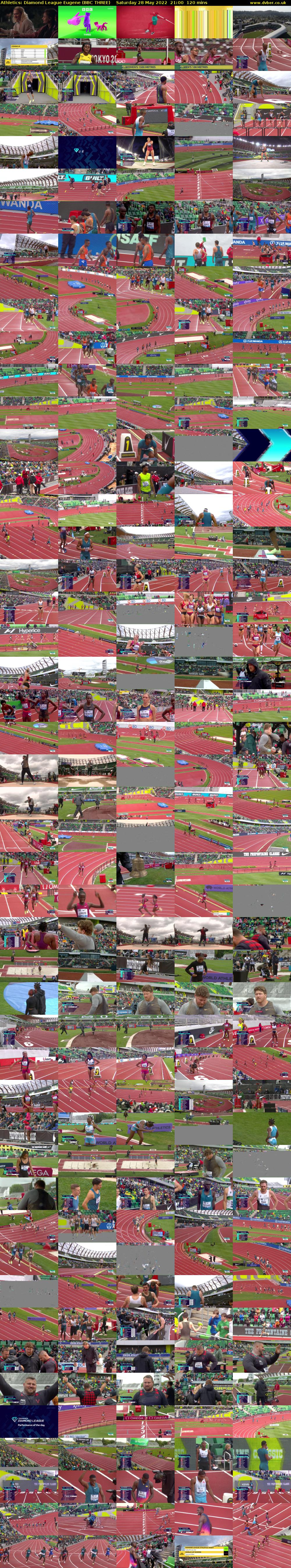 Athletics: Diamond League Eugene (BBC THREE) Saturday 28 May 2022 21:00 - 23:00