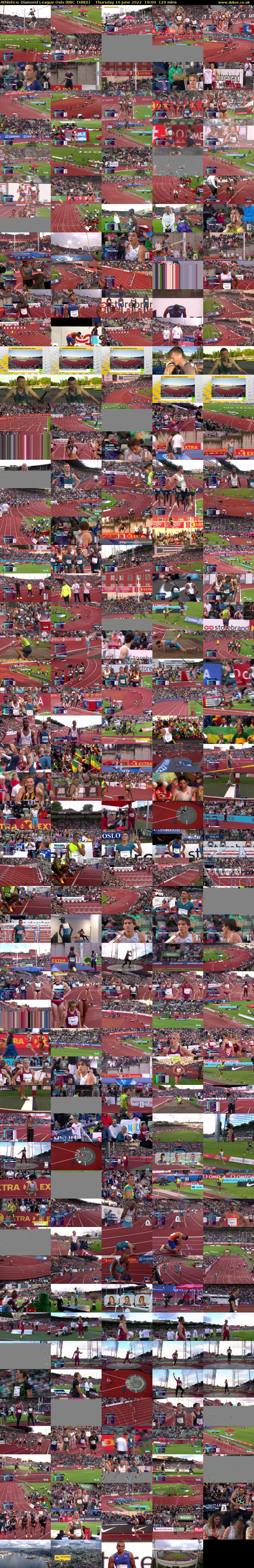 Athletics: Diamond League Oslo (BBC THREE) Thursday 16 June 2022 19:00 - 21:00