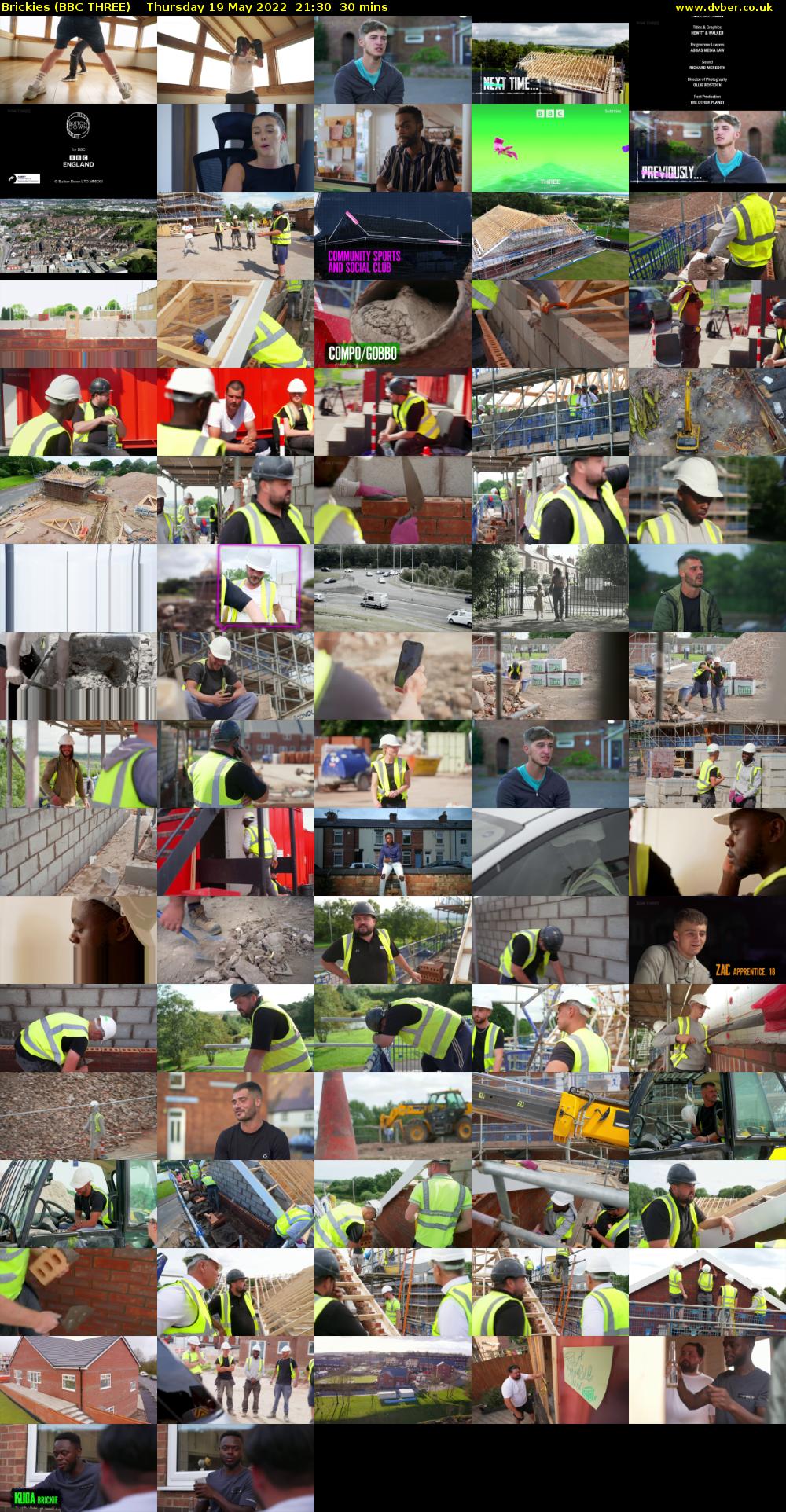 Brickies (BBC THREE) Thursday 19 May 2022 21:30 - 22:00