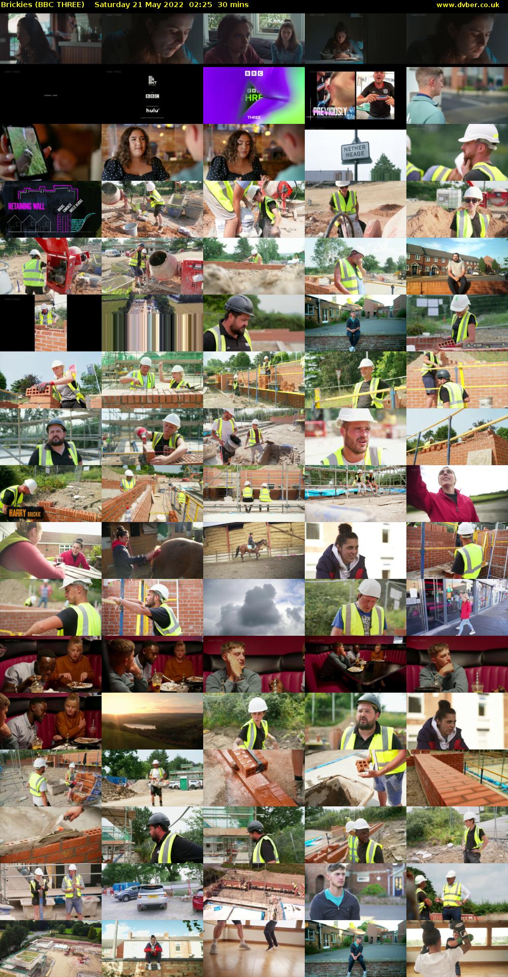 Brickies (BBC THREE) Saturday 21 May 2022 02:25 - 02:55