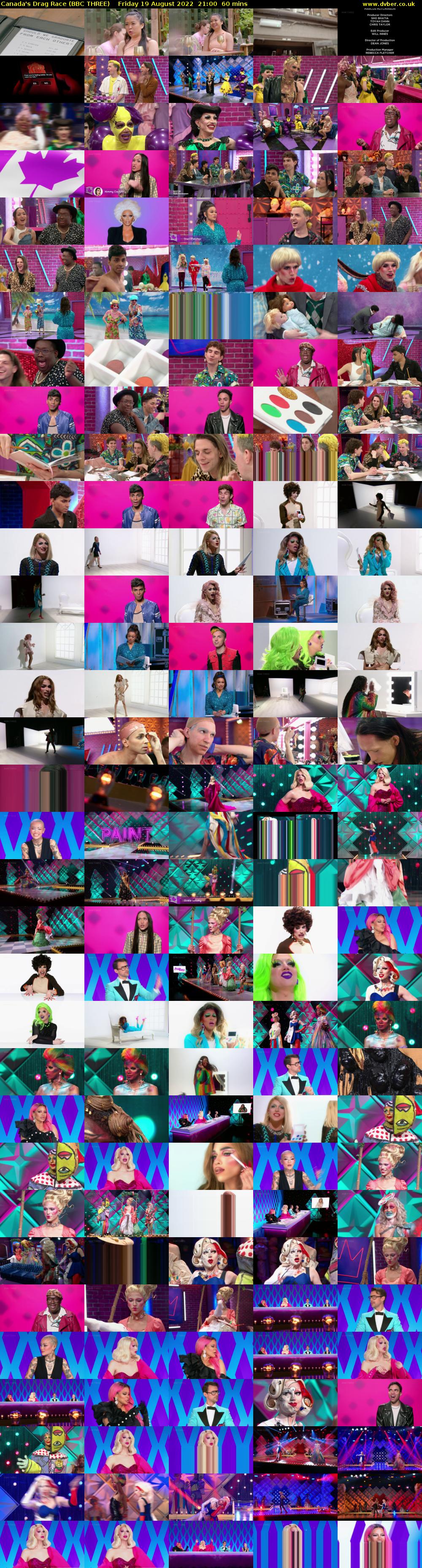 Canada's Drag Race (BBC THREE) Friday 19 August 2022 21:00 - 22:00