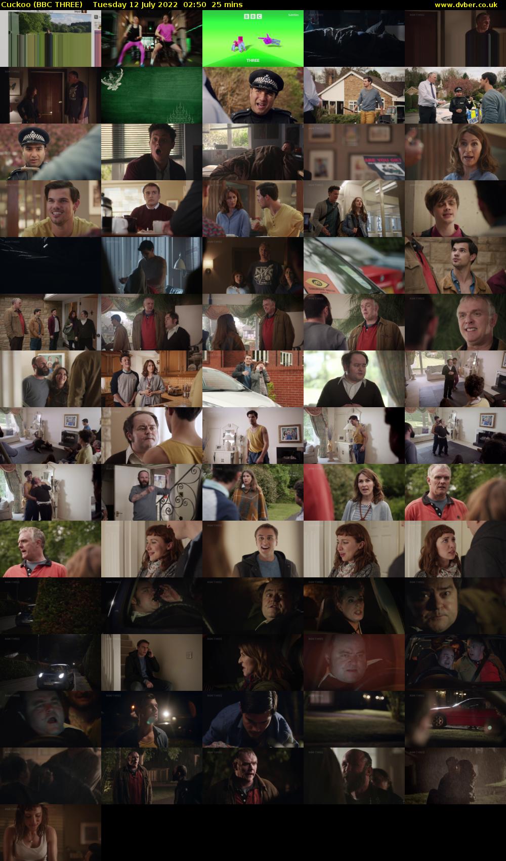 Cuckoo (BBC THREE) Tuesday 12 July 2022 02:50 - 03:15