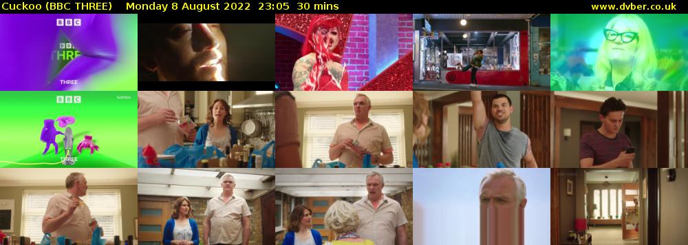 Cuckoo (BBC THREE) Monday 8 August 2022 23:05 - 23:35